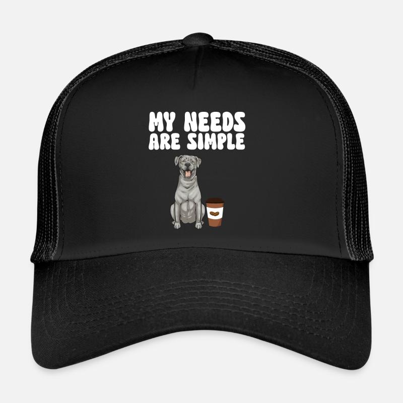 Silver Labrador Retriever Silver Lab Trucker Cap