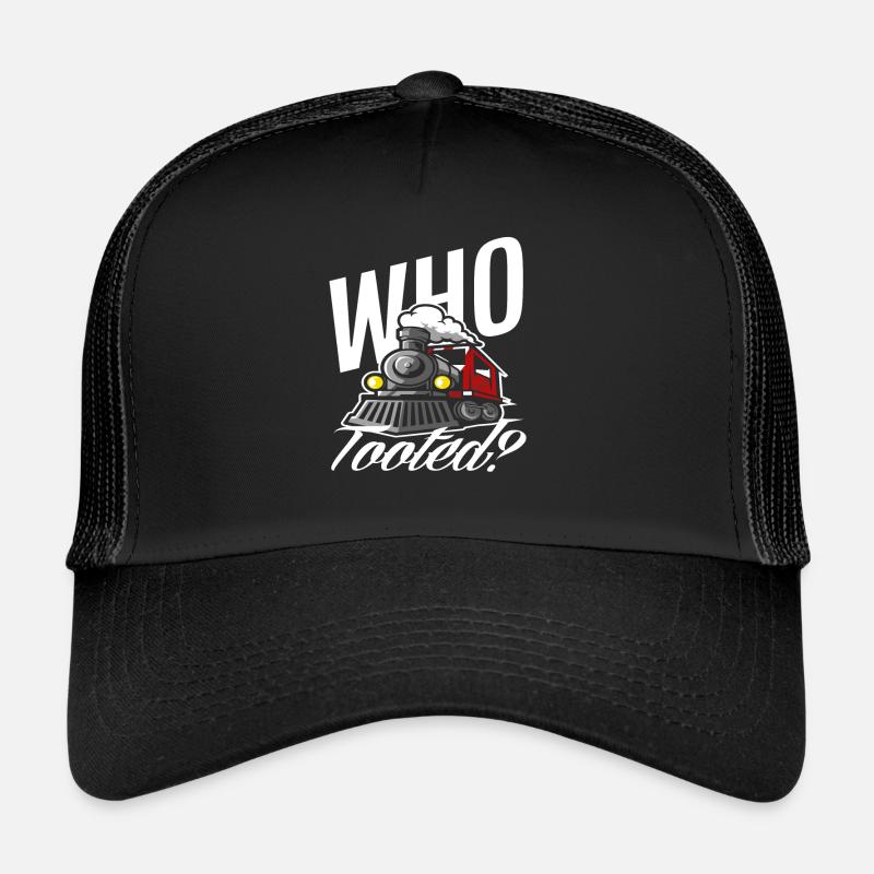 Drôle Conducteur De Train Train Trains Casquette trucker 