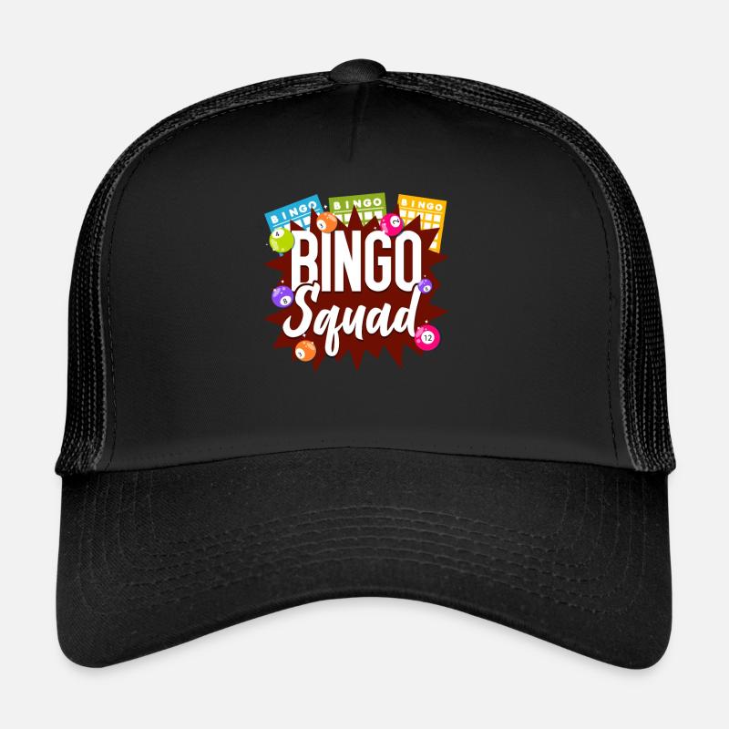 Bingo Player Bingo Squad Trucker Cap