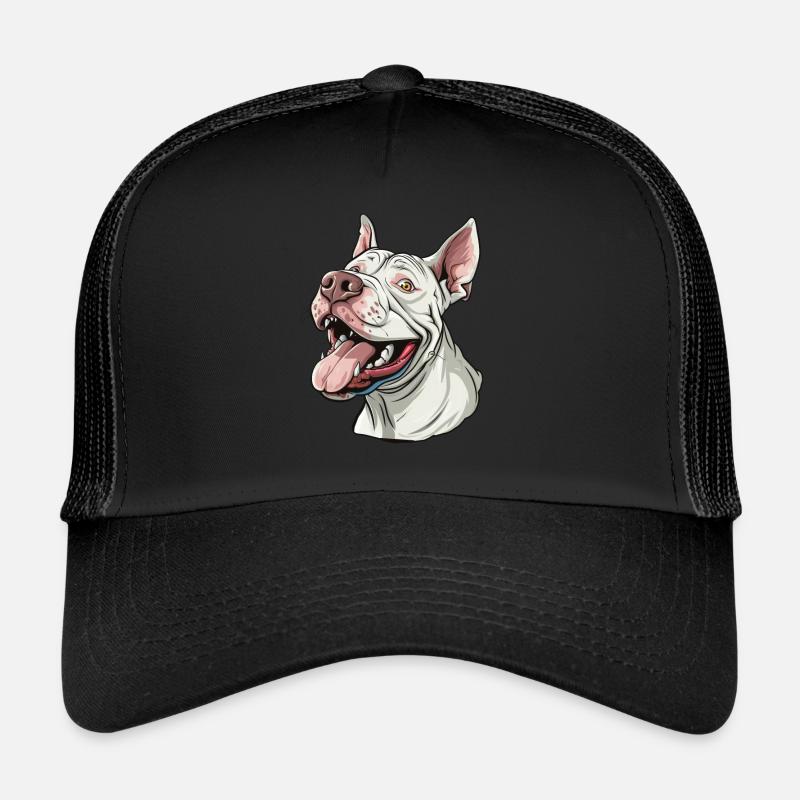 Dogue d’Argentine | Illustration de dessin animé Casquette trucker 