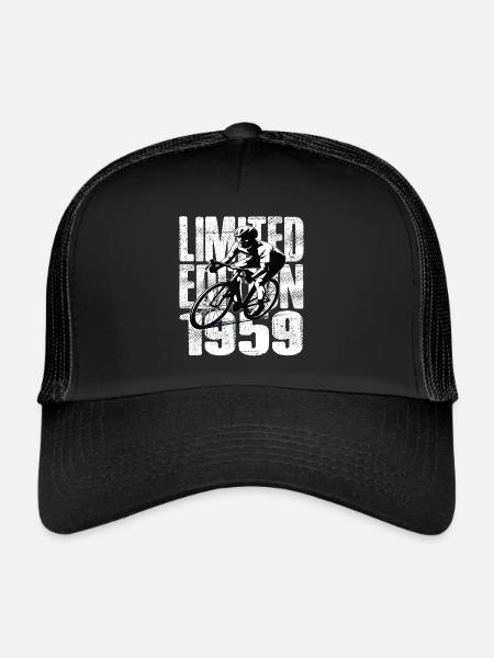 Édition limitée 1959 édition limitée anniversaire - Casquette trucker  - noir/noir - Devant