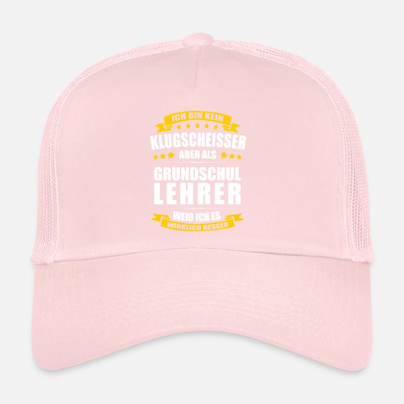 Ich Bin Kein Klugscheisser Grundschullehrer Lehrer Trucker Cap