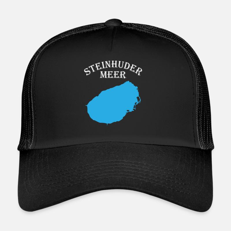 Steinhuder Meer Outline Eaux calmes Casquette trucker 