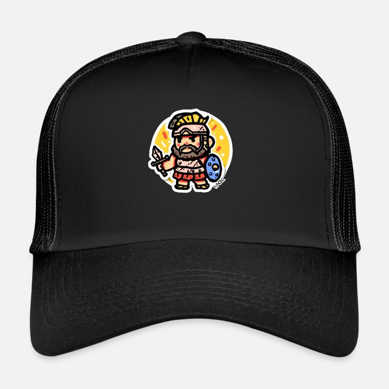 Petit soldat romain de Sparte Chibi Casquette trucker 