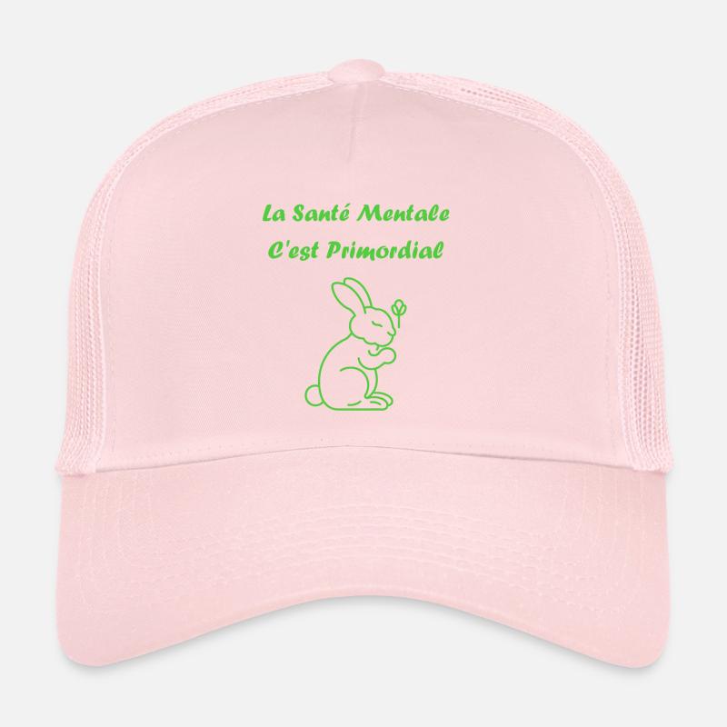 sensibilisation santé mentale Casquette trucker 