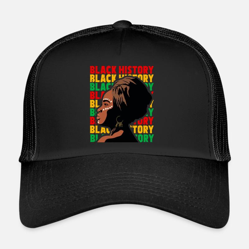Juneteenth schwarze Geschichte 1865 melaning afrikanisch Trucker Cap