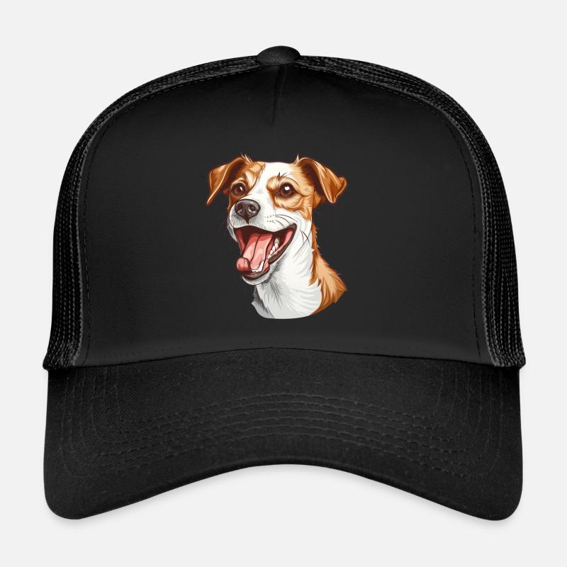 Jack Russel Terrier | Cartoon Artwork Trucker Cap