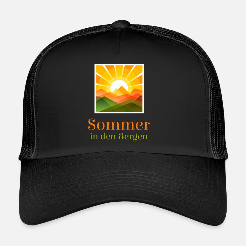 Sommer in den Bergen Trucker Cap