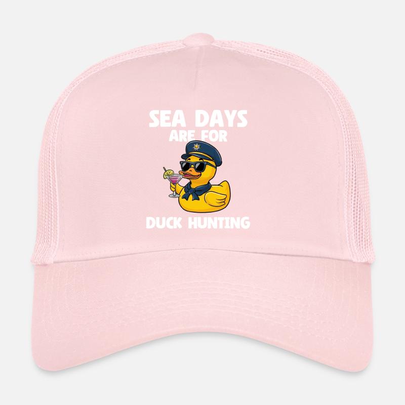 Les jours de mer sont pour la chasse au canard Casquette trucker 