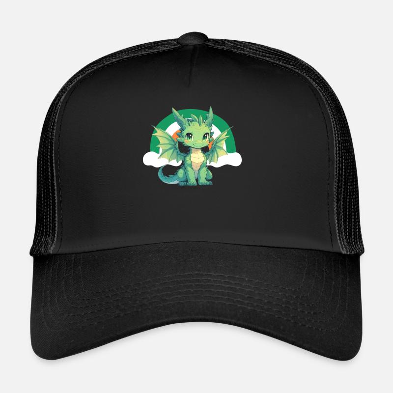 Drache St. Patricks Day Drache Kinder Trucker Cap