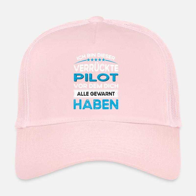 Ich bin dieser legändere Verrückte Pilot Trucker Cap