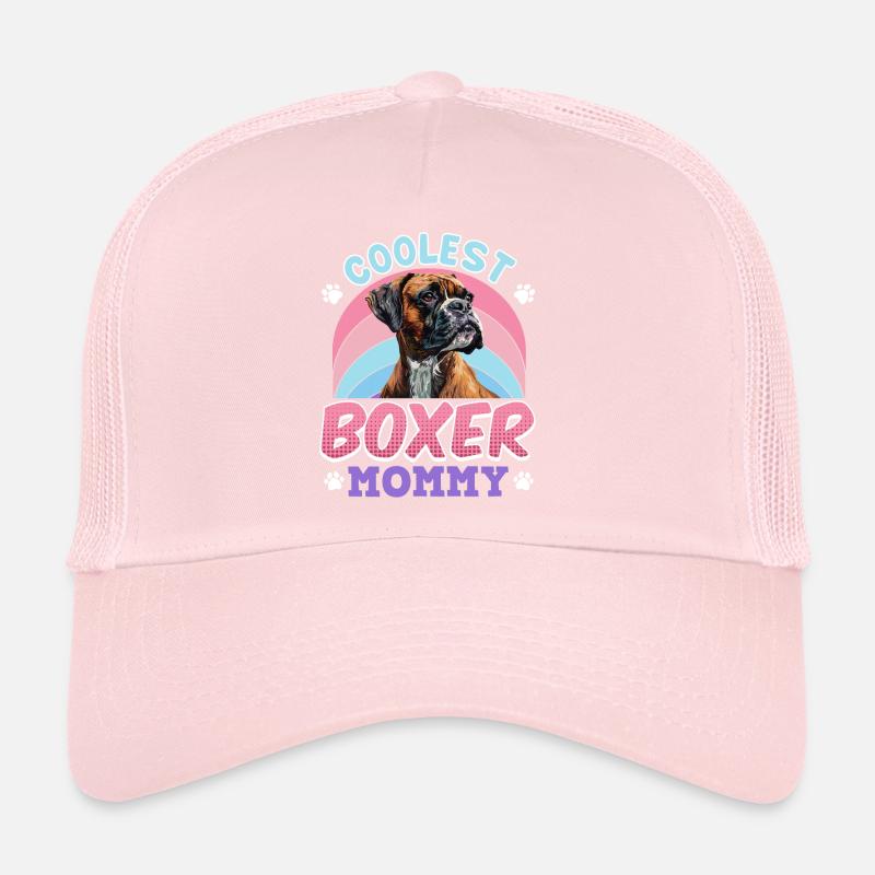 Deutscher Boxer Hundemama COOLEST BOXER MOMMY Trucker Cap