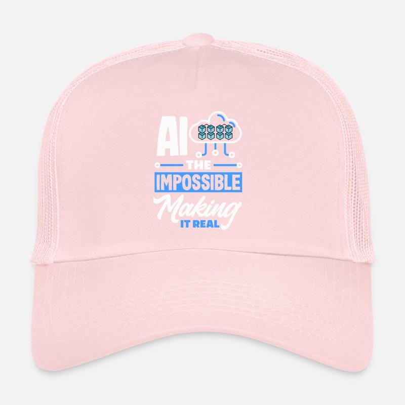 Cryptocurrency AI & Crypto Enthusiast Blockchain Trucker Cap