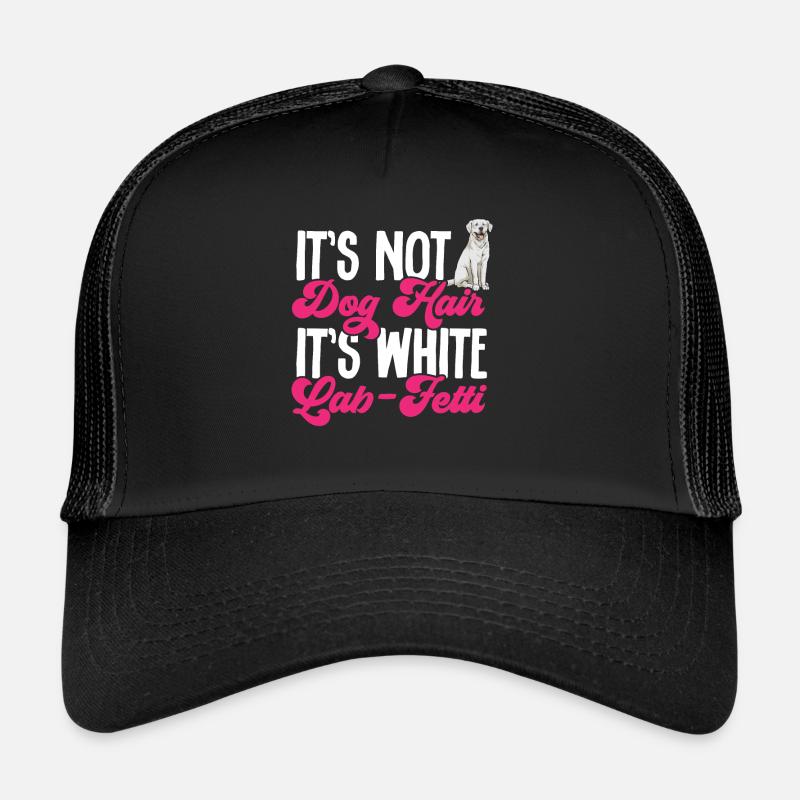 Weißer Labrador Retriever Weißer Lab Trucker Cap
