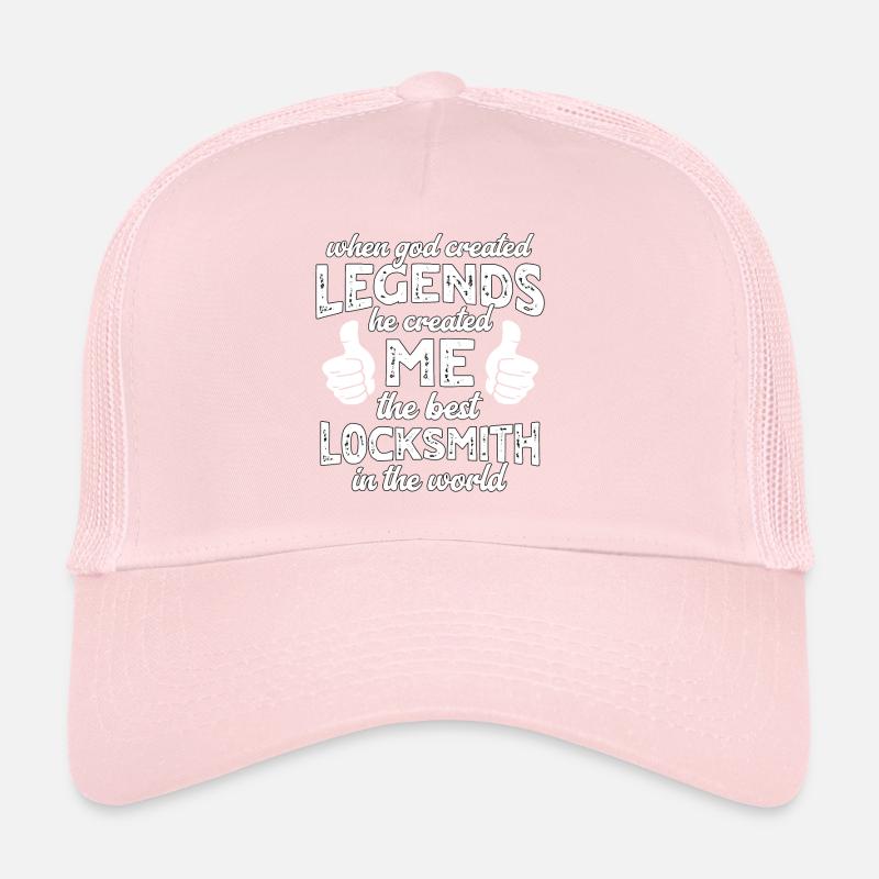 Best Locksmith Legend Trucker Cap