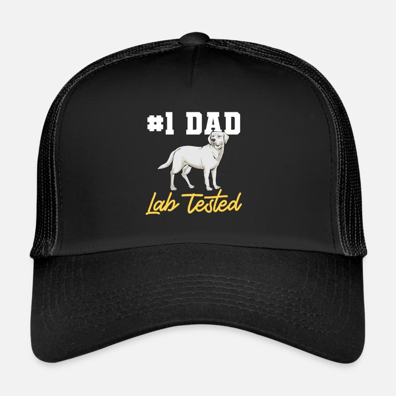 Weißer Labrador Retriever Weißer Lab Trucker Cap
