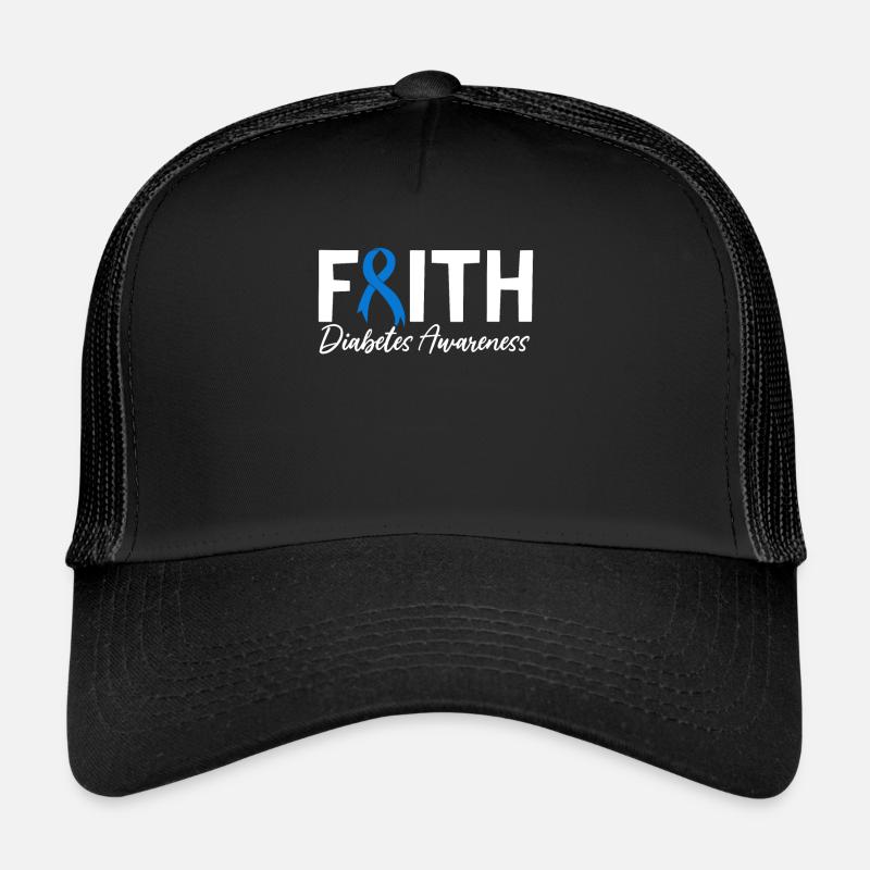Funny Diabetic Useless Pancreas T1D Diabetes Trucker Cap