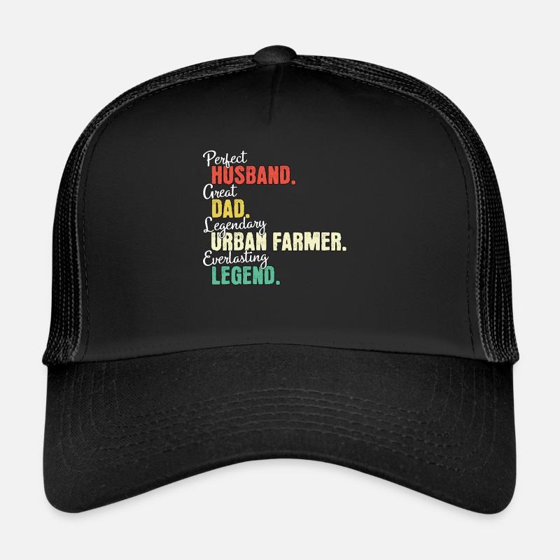 Urban Farmer Dad Trucker Cap