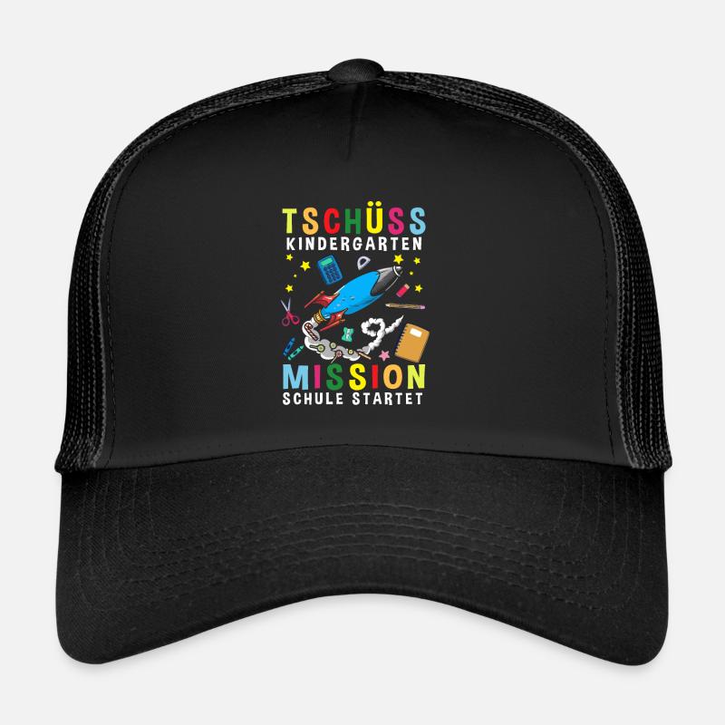 Bye Bye Kindergarten Mission Début de l’école Casquette trucker 