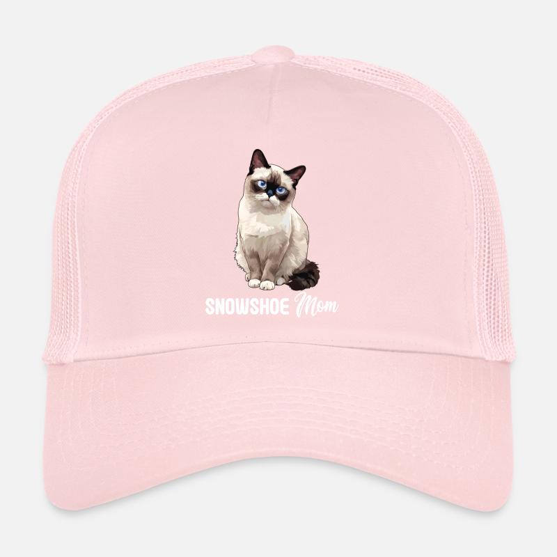 Chaton raquette Chat raquette Casquette trucker 