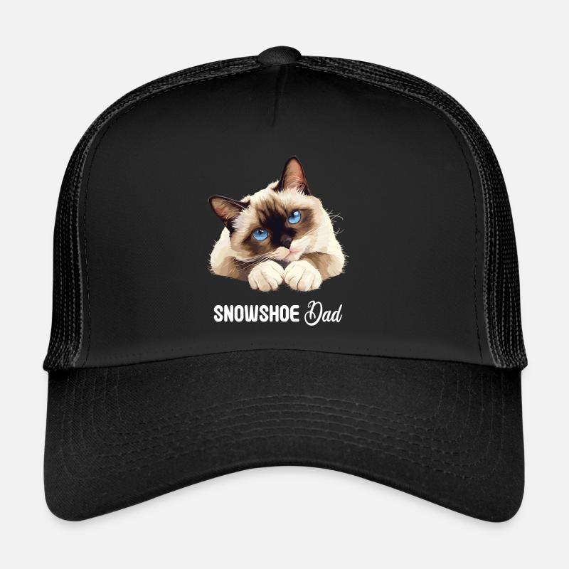 Snowshoe Kitten Snowshoe Cat Trucker Cap