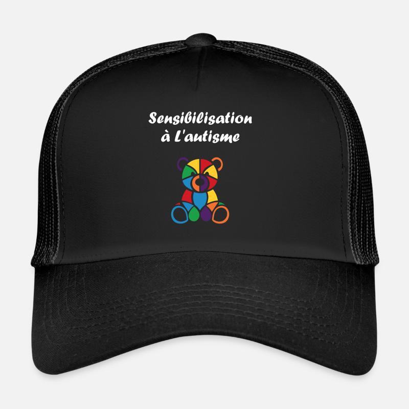 Animal Sensibilisation à l'autisme Casquette trucker 