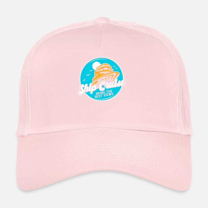 Croisière en bateau Apportez les meilleures vues Bateau de croisière Casquette trucker 
