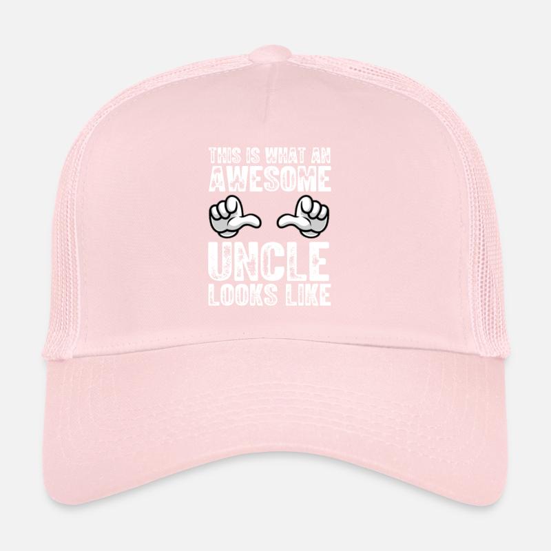 This Is What An Awesome Uncle Looks Like Trucker Cap