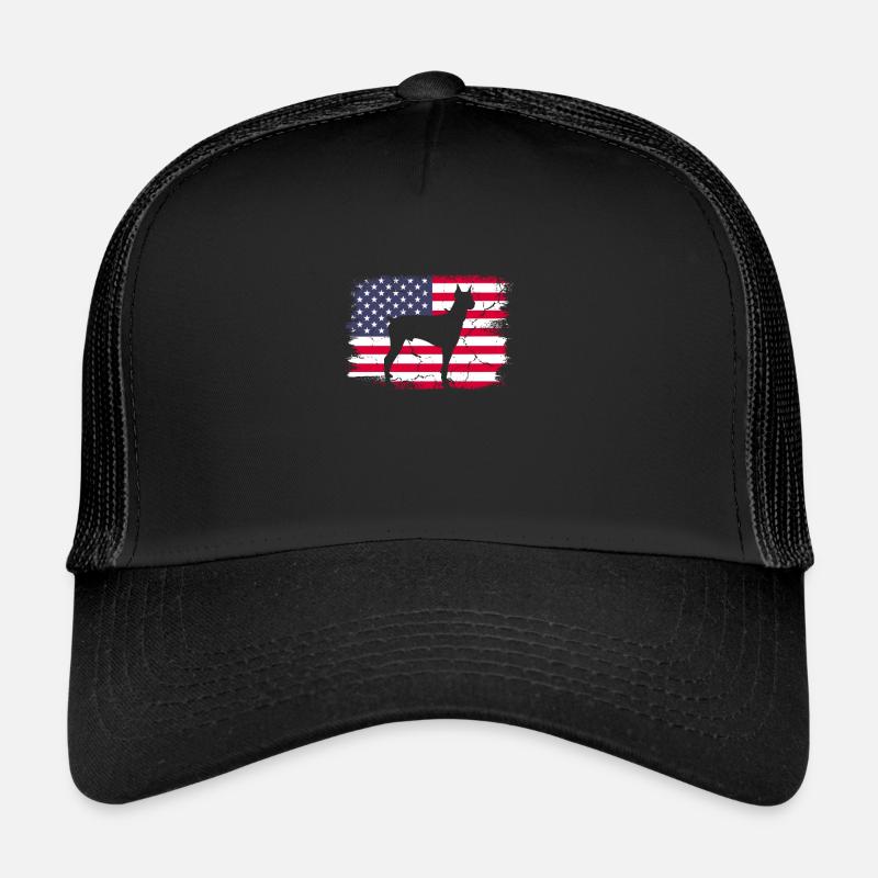 Doberman Dog Dogs Pet Gift Trucker Cap