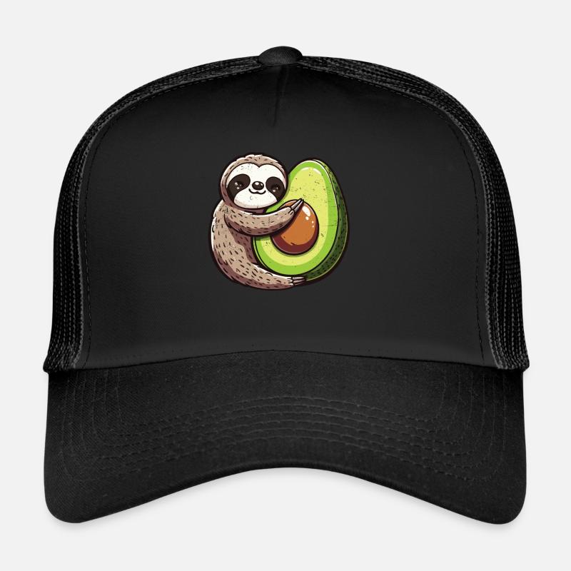 Avocado - Trucker Cap - Schwarz/Schwarz