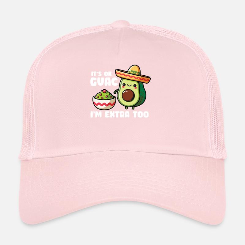 Avocado Guacamole Vegan Geschenk Trucker Cap