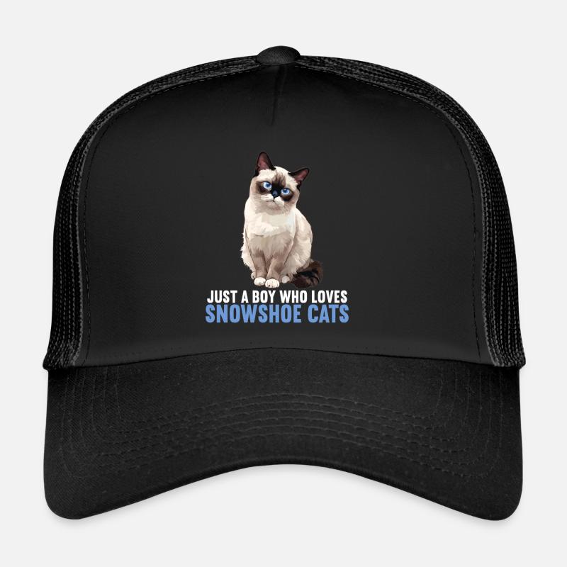 Chaton raquette Chat raquette Casquette trucker 