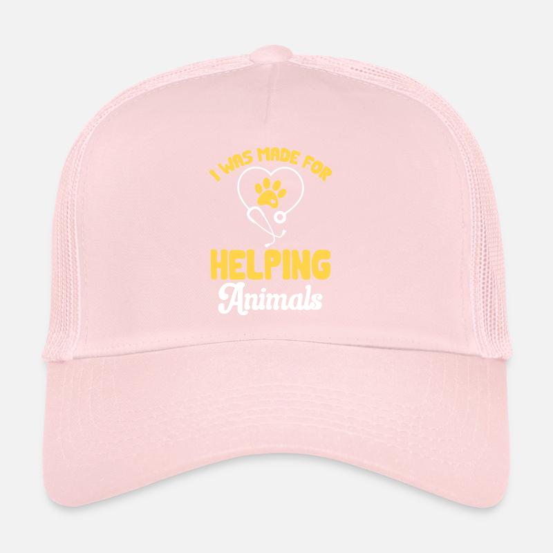 Vet Tech Veterinary Veterinary Technician Trucker Cap