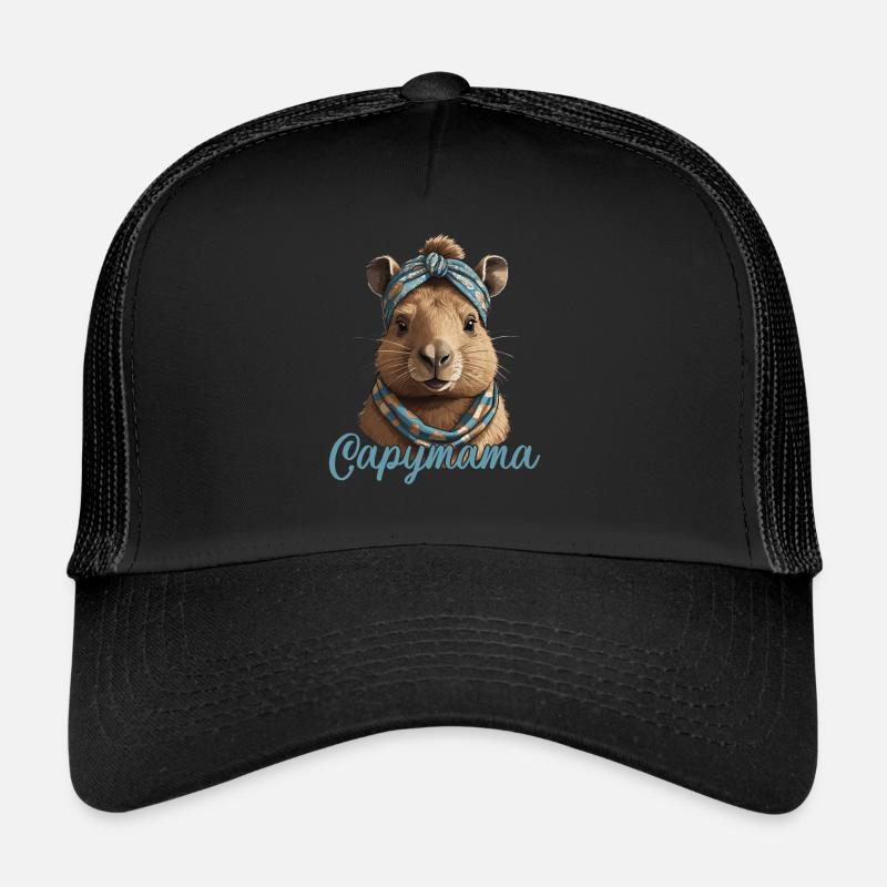 Capymama Lustige Capybara Muttertag Design Trucker Cap