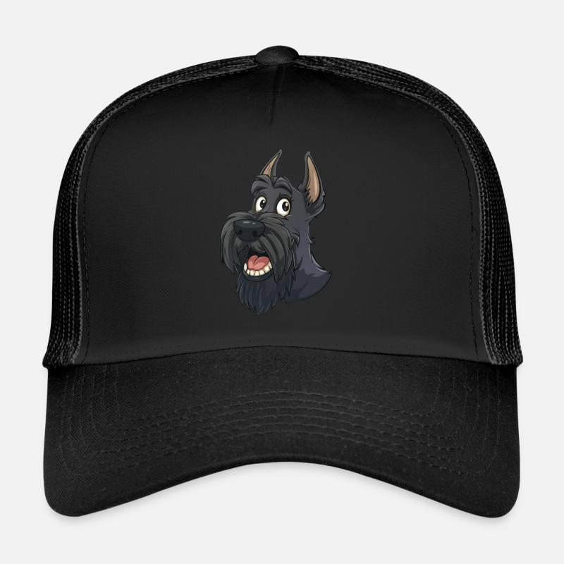 Scottish Terrier | Cartoon Artwork Trucker Cap