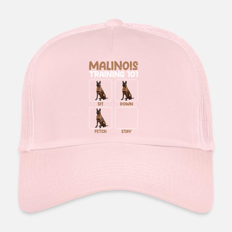 MALINOIS TRAINING 101 Belgian Shepherd Trucker Cap