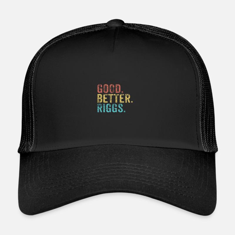 Les mecs cool s’appellent Riggs Casquette trucker 