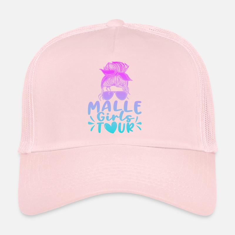 Visite des filles de Malle Casquette trucker 