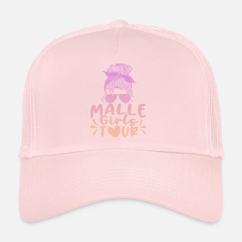 Visite des filles de Malle Casquette trucker 