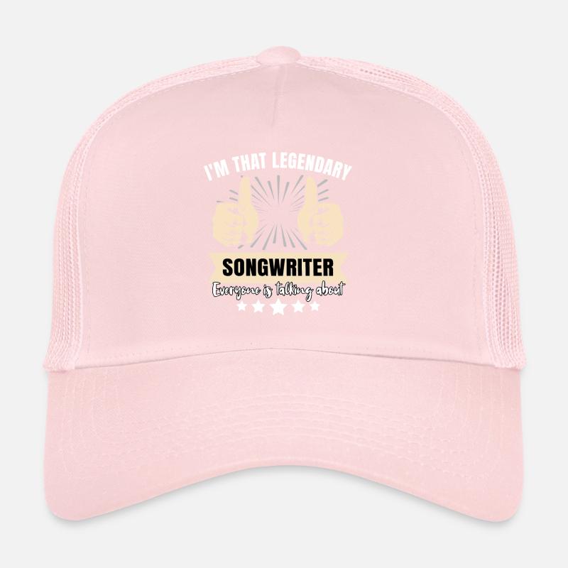 Auteur-compositeur légendaire Casquette trucker 
