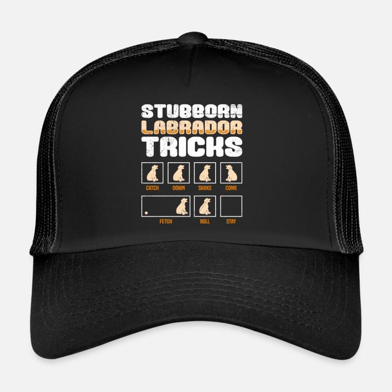 Propriétaire du Labrador TRICKS LABRADOR TÊTU Casquette trucker 
