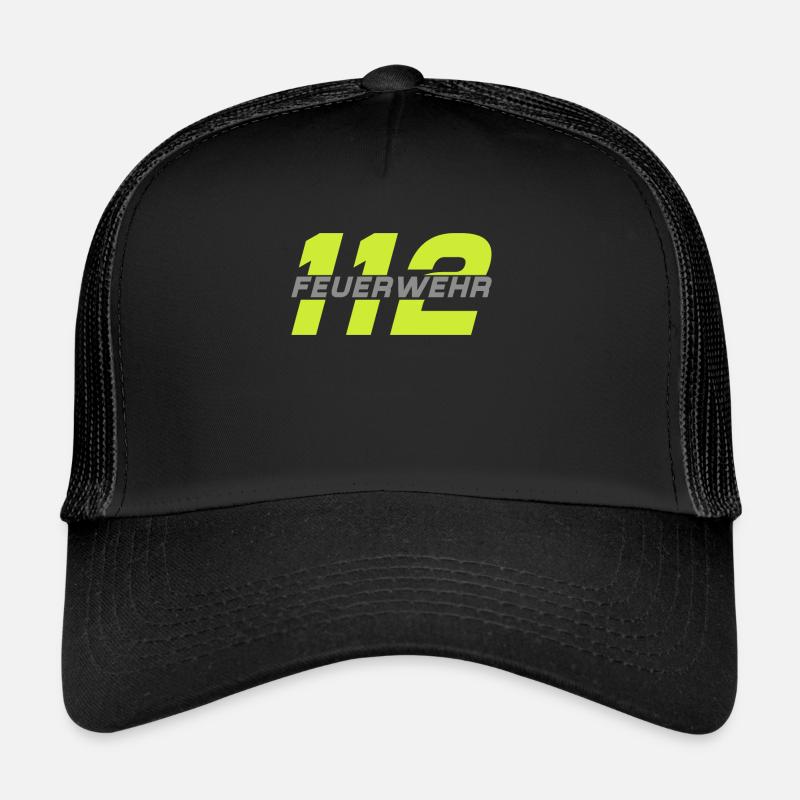 Tshirt pompier pompier pompier 112 Casquette trucker 