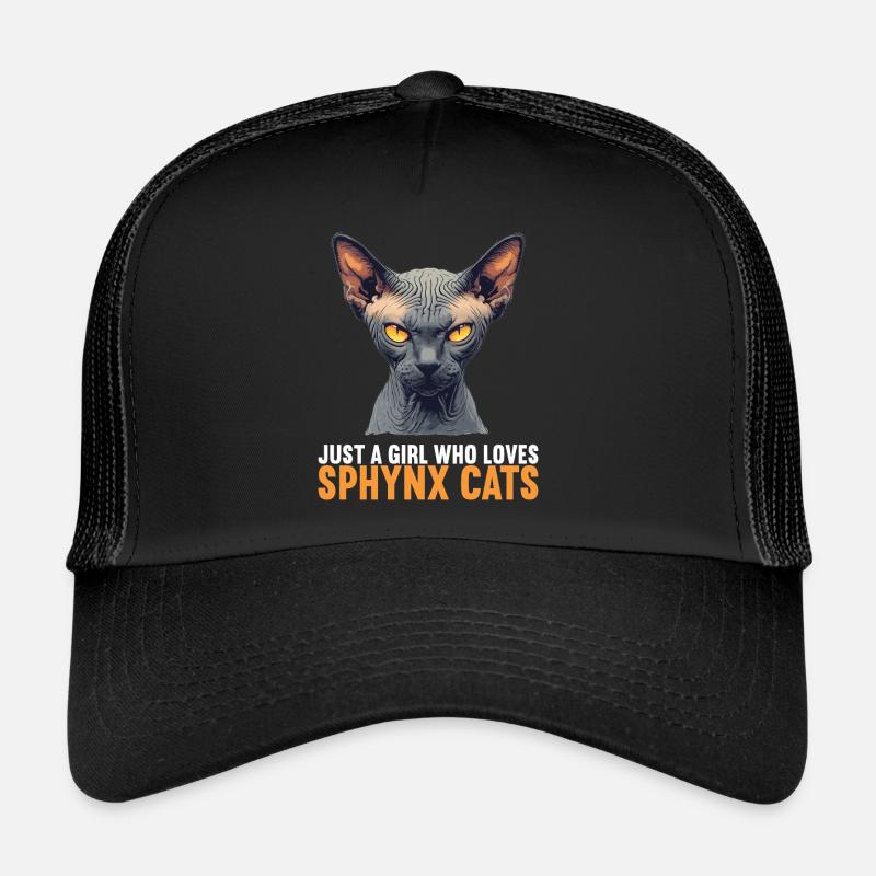 Sphynx Kätzchen Sphynx Katze Trucker Cap