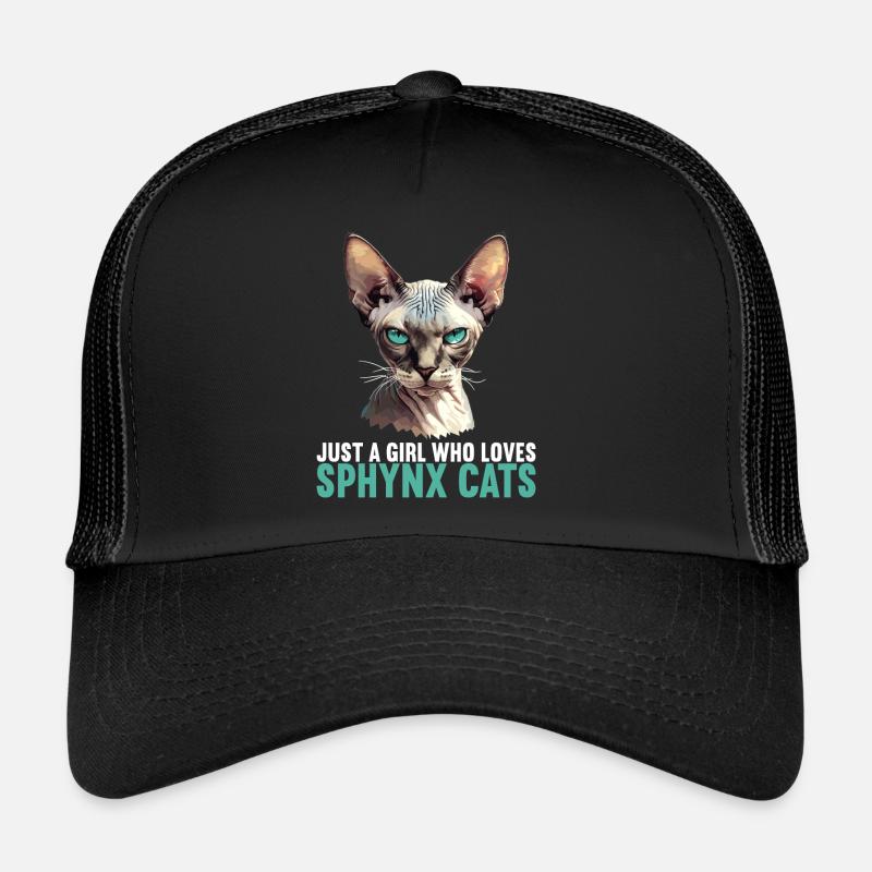Sphynx Kätzchen Sphynx Katze Trucker Cap