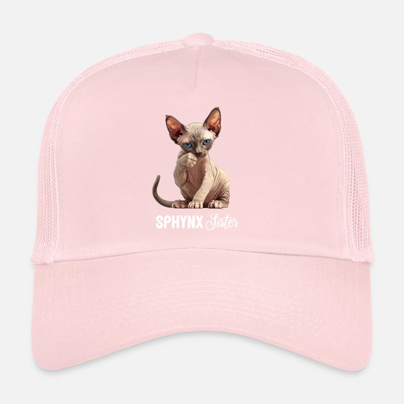 Sphynx Kitten Sphynx Cat Trucker Cap