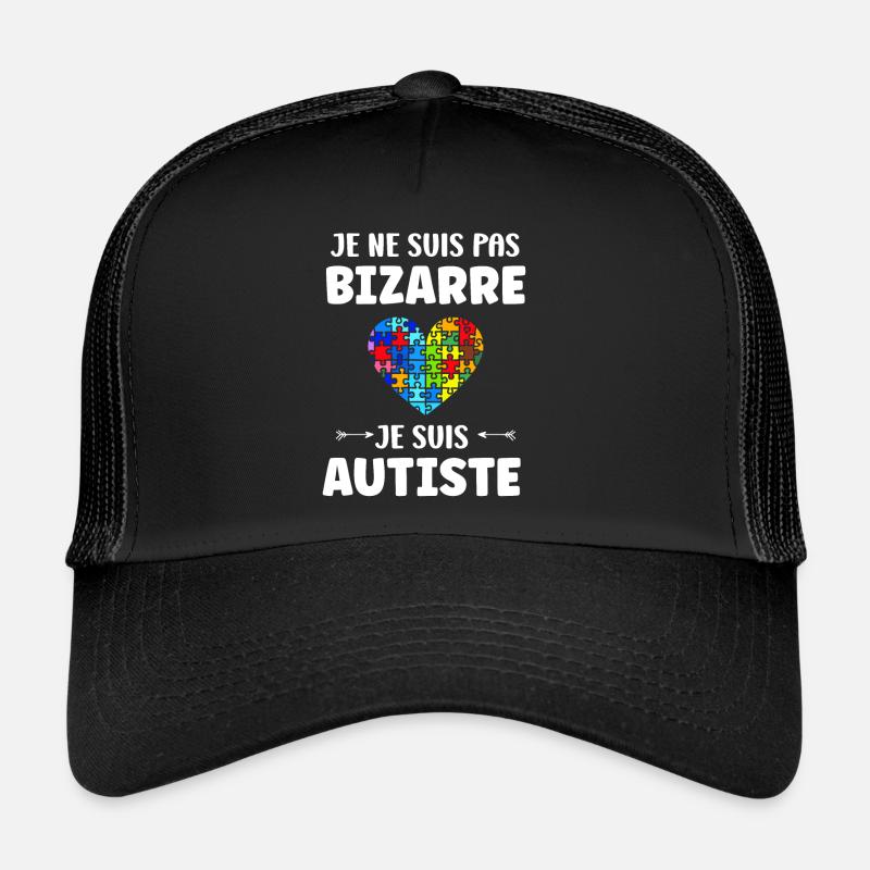 sensibilisation a l'autisme autiste Casquette trucker 