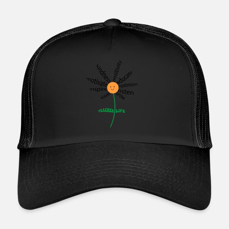 Enseigner l’amour Inspirer les enseignants Professeur inspirant Casquette trucker 