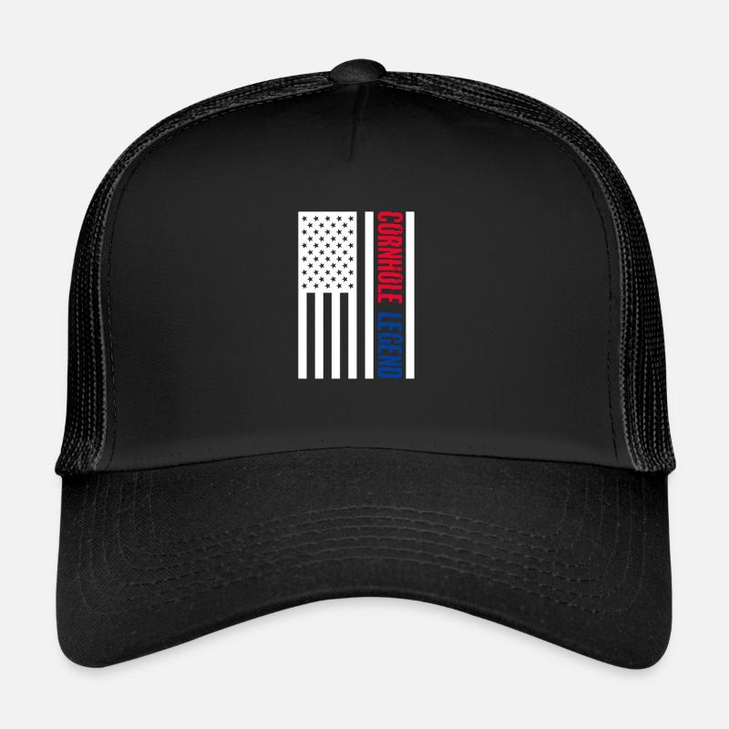 Cornhole pouf trou aveugle cadeau Casquette trucker 