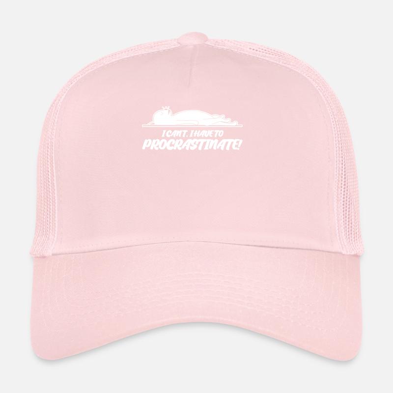 Procrastinating Procrastinators Trucker Cap