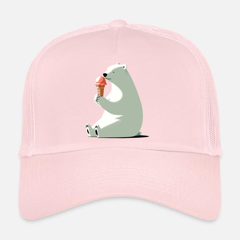 Eisbär mit Eis Trucker Cap